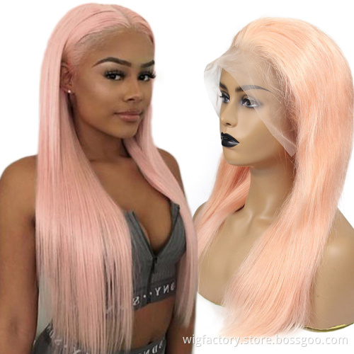 wholesale 30 inch straight brazilian human hair wigs,lace wigs 100% virgin human hair, yellow color highlight lace front human h